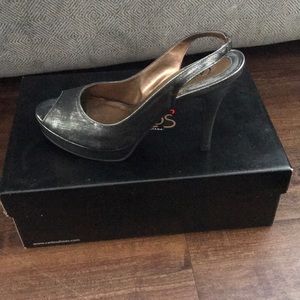 Carlos Santana platform heel